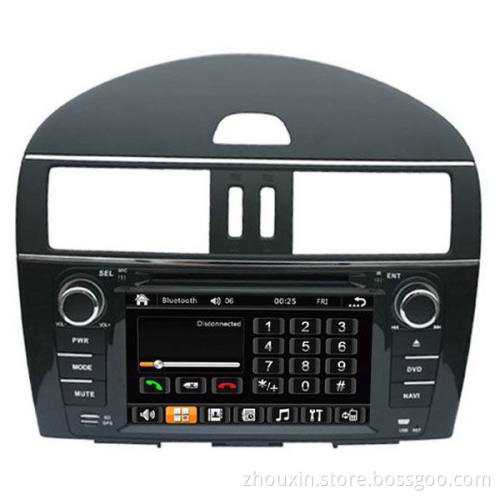 dvd de navegacao GPS Bluetooth ISDB-T dvbt estereo de radio de TV para NISSAN NEW TIIDA